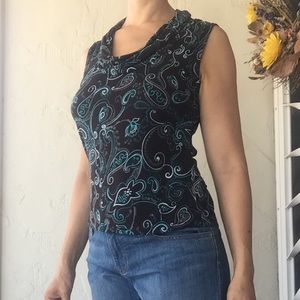 Cute cropped sleeveless top